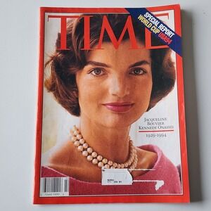 Time Magazine May 30‎ 1994 Jackie Kennedy Onassis First Lady USA Jacqueline VTG